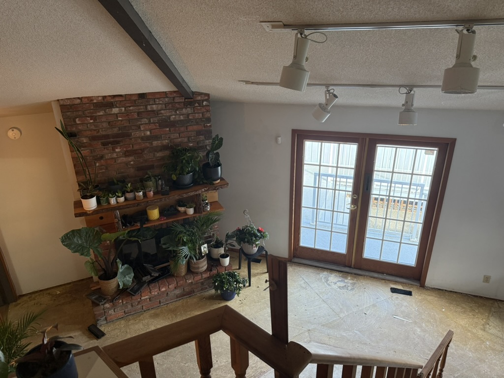 Upper view of the future Revive shared waiting area
